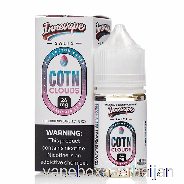 Vape Azerbaijan COTN Clouds SALTS - Innevape E-Liquids - 30mL 24mg